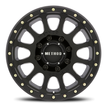 Load image into Gallery viewer, Aluminum Wheels 17x8.5 NV HD MR305 Bolt Pattern 8 On 165.1 Offset 0 Lip Size 1.26 Matte Black MB Method