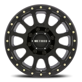 Aluminum Wheels 17x8.5 NV HD MR305 Bolt Pattern 8 On 170 Offset 0 Lip Size 1.26 Matte Black MB Method