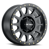 Method Race Wheels MR30589080518H Aluminum Wheels 18x9 NV HD MR305 Bolt Pattern 8 On 165.1 Offset 18 Lip Size 1.38 Matte Black MB Method