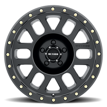 Load image into Gallery viewer, Aluminum Wheels 17x8.5 Grid MR309 Bolt Pattern 5 On 127 Offset 0 Lip Size 1.61 Matte Black MB Method