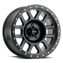 Load image into Gallery viewer, Aluminum Wheels 17x8.5 Grid MR309 Bolt Pattern 5 On 150 Offset 0 Lip Size 1.61 Matte Black MB Method