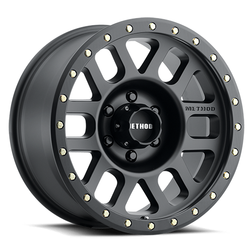 Aluminum Wheels 18x9 Grid MR309 Bolt Pattern 6 On 135 Offset 18 Lip Size 1.65 Titanium GY Black Street Loc Method