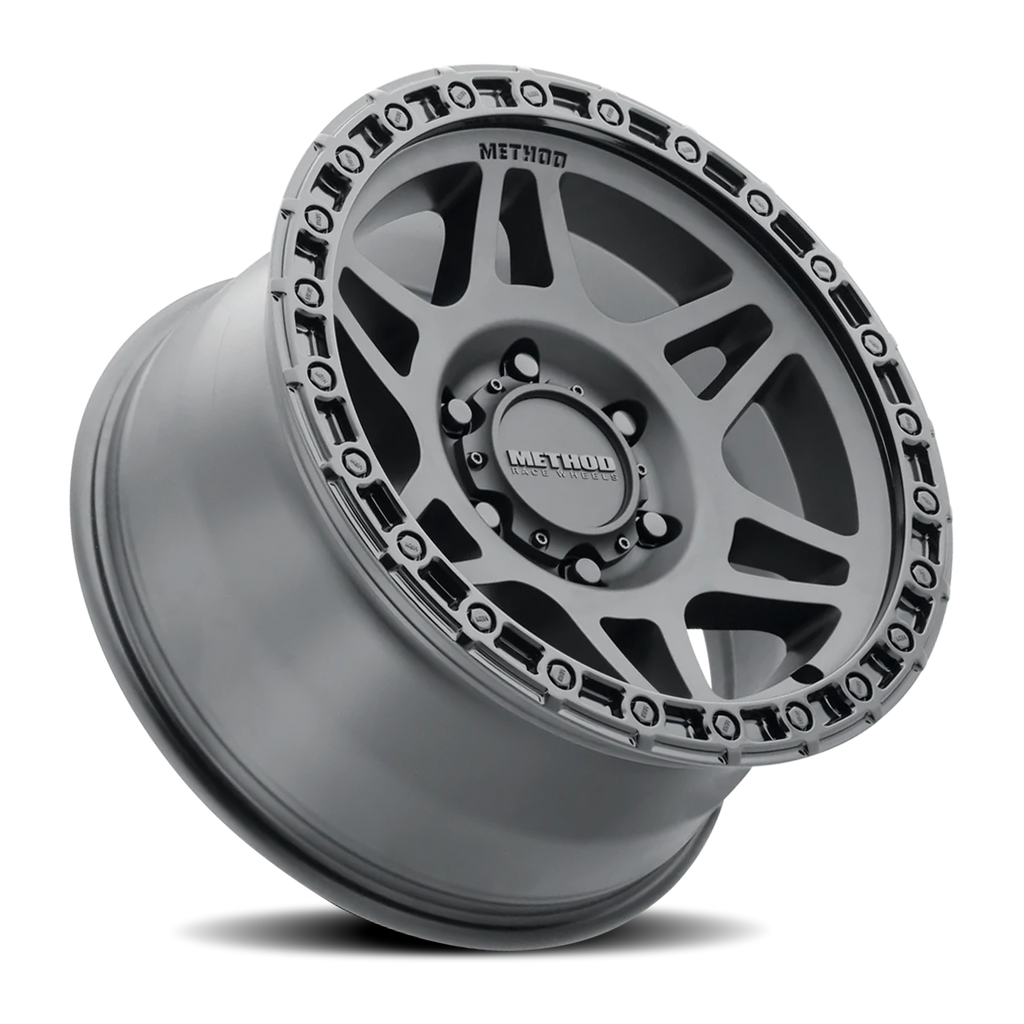 Aluminum Wheels 17x8.5 MR312 Bolt Pattern 6 On 135 Offset 0 Lip Size 0.98 Double Matte Black MBGL Gloss Black Lip Method