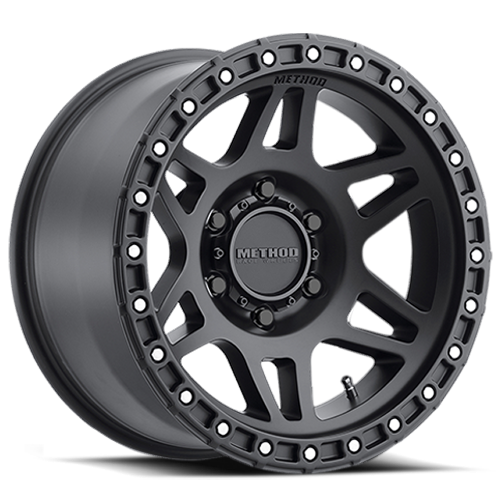 Aluminum Wheels 17x8.5 MR312 Bolt Pattern 5 On 150 Offset 0 Lip Size 0.98 Matte Black MB Method