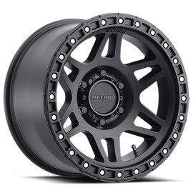 Aluminum Wheels 17x8.5 MR312 Bolt Pattern 6 On 120 Offset 0 Lip Size 0.98 Matte Black MB Method