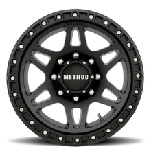 Load image into Gallery viewer, Aluminum Wheels 17x8.5 MR312 Bolt Pattern 8 On 165.1 Offset 0 Lip Size 0.98 Matte Black MB Method