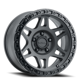 Aluminum Wheels 17x9 MR312 Bolt Pattern 5 On 127 Offset -12 Lip Size 0.91 Double Matte Black MBGL Gloss Black Lip Method