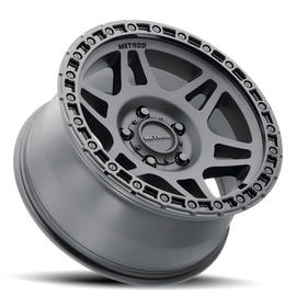 Aluminum Wheels 17x9 MR312 Bolt Pattern 5 On 127 Offset -12 Lip Size 0.91 Double Matte Black MBGL Gloss Black Lip Method
