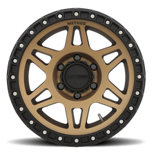 Load image into Gallery viewer, Aluminum Wheels 18x9 MR312 Bolt Pattern 5 On 150 Offset 18 Lip Size 0.91 Method Bronze BRZ Matte Black Lip Method
