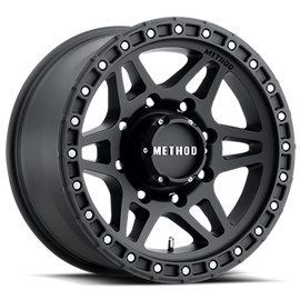 Aluminum Wheels 18x9 MR312 Bolt Pattern 8 On 165.1 Offset 18 Lip Size 0.91 Matte Black MB Method