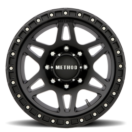 Aluminum Wheels 18x9 MR312 Bolt Pattern 8 On 165.1 Offset 18 Lip Size 0.91 Matte Black MB Method