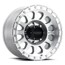 Load image into Gallery viewer, Aluminum Wheels 20x10 MR315 Bolt Pattern 8 On 165.1 Offset -18 Lip Size 3.27 Machined SL Clear Coat Method