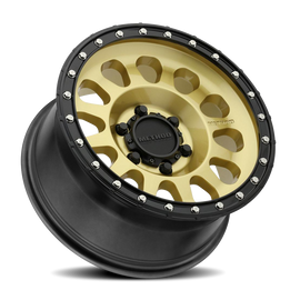 Aluminum Wheels 20x9 MR315 Bolt Pattern 6 On 135 Offset 18 Lip Size 2.13 Gold GD Black Street Loc Method