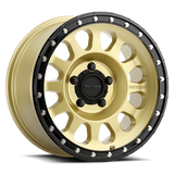 Method Race Wheels MR31529055118 Aluminum Wheels 20x9 MR315 Bolt Pattern 5 On 139.7 Offset 18 Lip Size 2.13 Gold GD Black Street Loc Method