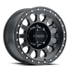 Aluminum Wheels 20x9 MR315 Bolt Pattern 8 On 170 Offset 18 Lip Size 2.13 Matte Black MB Method