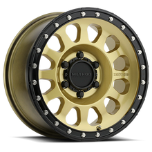 Load image into Gallery viewer, Aluminum Wheels 17x8.5 MR315 Bolt Pattern 6 On 135 Offset 0 Lip Size 1.65 Gold GD Black Street Loc Method