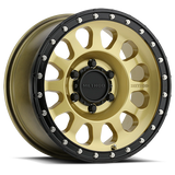 Method Race Wheels MR31578516100 Aluminum Wheels 17x8.5 MR315 Bolt Pattern 6 On 135 Offset 0 Lip Size 1.65 Gold GD Black Street Loc Method