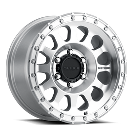 Aluminum Wheels 17x8.5 MR315 Bolt Pattern 5 On 127 Offset 0 Lip Size 1.65 Machined SL Clear Coat Method