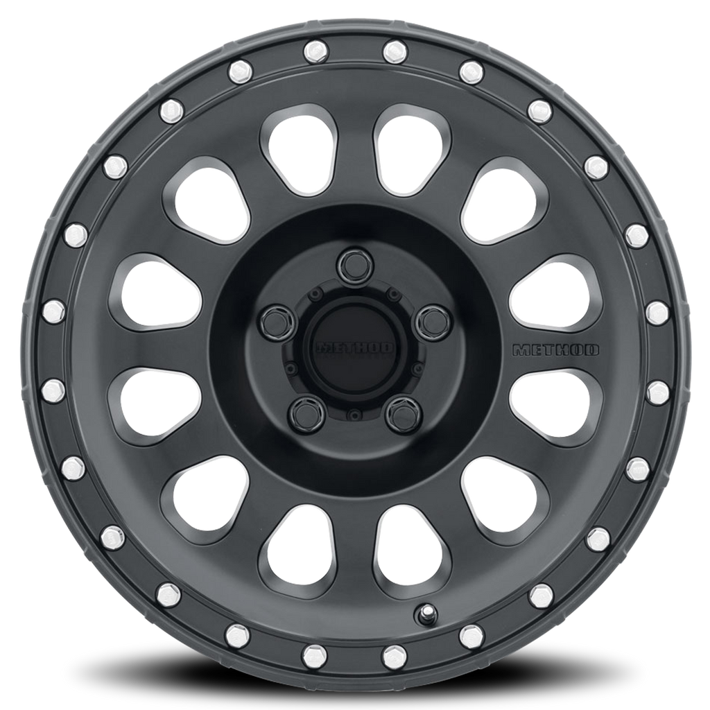 Aluminum Wheels 17x9 MR315 Bolt Pattern 5 On 127 Offset -12 Lip Size 1.65 Matte Black MB Method