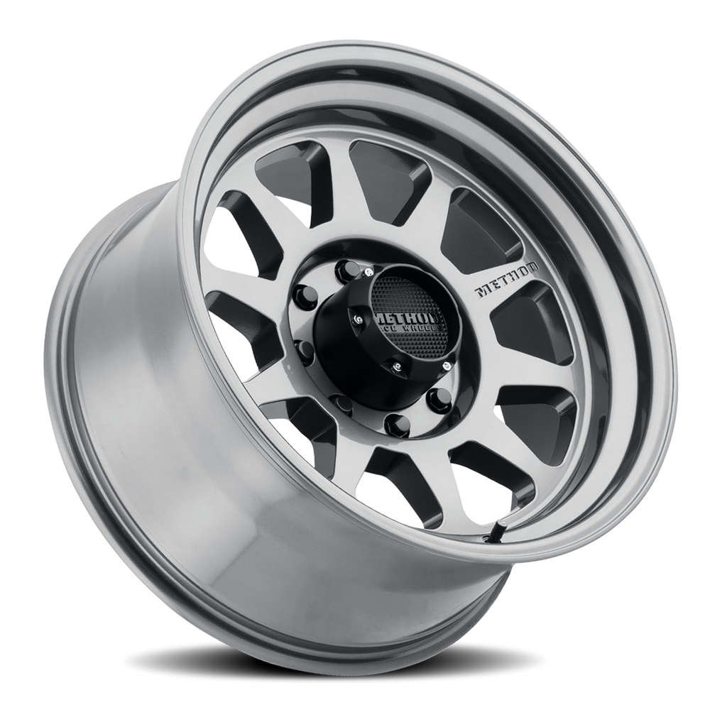 Aluminum Wheels 20x10 MR316 Bolt Pattern 8 On 180 Offset -18 Lip Size 3.03 Gloss Titanium TT Method