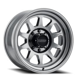 Aluminum Wheels 20x9 MR316 Bolt Pattern 8 On 180 Offset 18 Lip Size 1.77 Gloss Titanium TT Method
