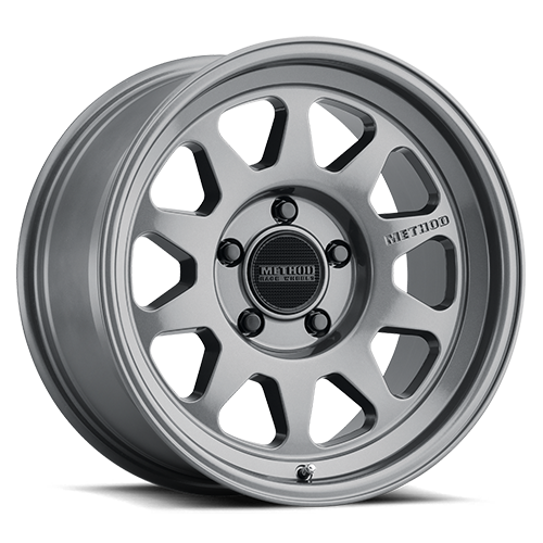 Aluminum Wheels 17x8 MR316 Bolt Pattern 5 On 127 Offset 25 Lip Size 1.5 Gloss Titanium TT Method