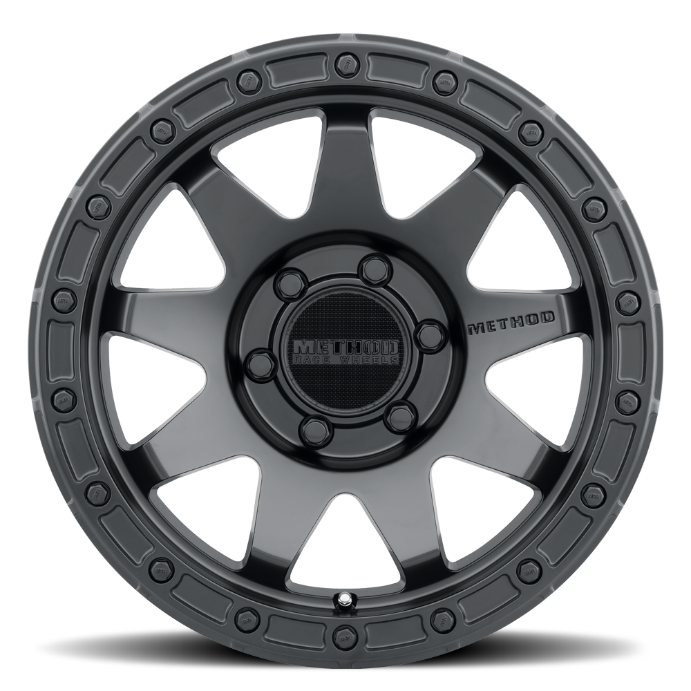 Aluminum Wheels 20x9 MR317 Bolt Pattern 6 On 139.7 Offset 0 Lip Size 0.83 Matte Black MB Method