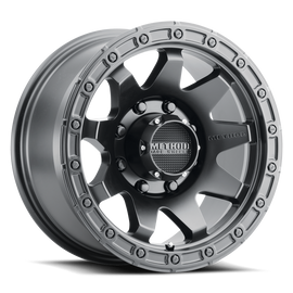 Aluminum Wheels 20x9 MR317 Bolt Pattern 8 On 170 Offset 18 Lip Size 0.83 Matte Black MB Method