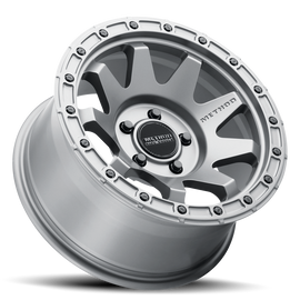 Aluminum Wheels 17x9 MR317 Bolt Pattern 5 On 127 Offset -12 Lip Size 1.57 Matte Titanium GY Method
