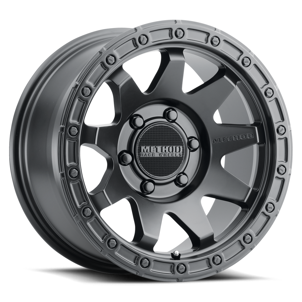 Aluminum Wheels 18x9 MR317 Bolt Pattern 6 On 135 Offset 18 Lip Size 0.83 Matte Black MB Method