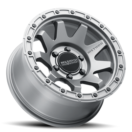 Aluminum Wheels 18x9 MR317 Bolt Pattern 6 On 139.7 Offset 3 Lip Size 0.83 Matte Titanium GY Method