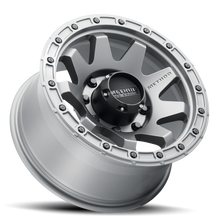 Load image into Gallery viewer, Aluminum Wheels 18x9 MR317 Bolt Pattern 8 On 165.1 Offset 18 Lip Size 0.83 Matte Titanium GY Method