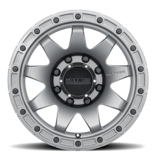 Load image into Gallery viewer, Aluminum Wheels 18x9 MR317 Bolt Pattern 8 On 165.1 Offset 18 Lip Size 0.83 Matte Titanium GY Method