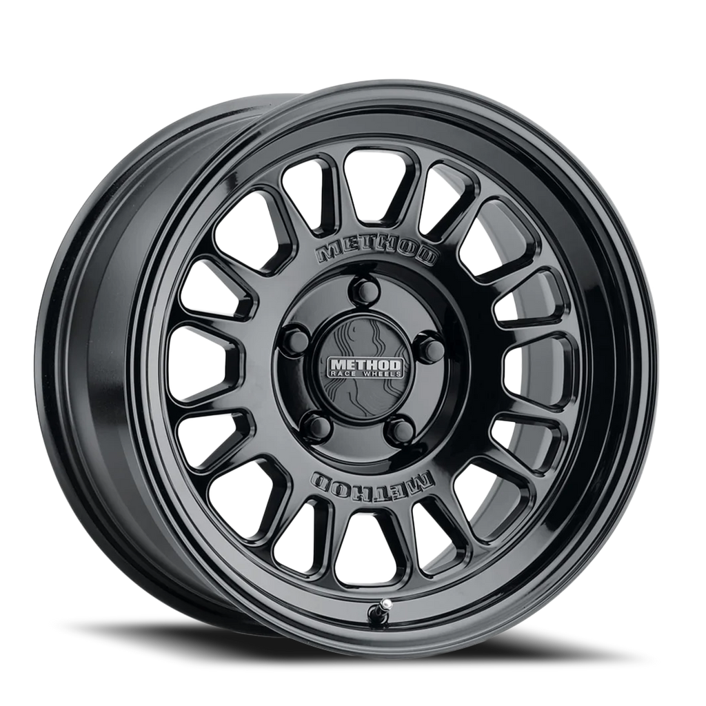 Aluminum Wheels 15x7 MR318 Bolt Pattern 5 On 100 Offset 15 Lip Size 1.69 Gloss Black GB Method