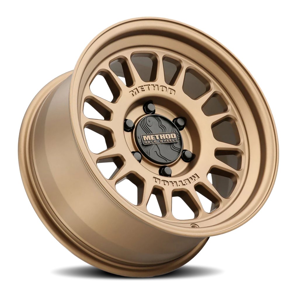 Aluminum Wheels 17x8.5 MR318 Bolt Pattern 6 On 135 Offset 25 Lip Size 1.42 Method Bronze BZ Method