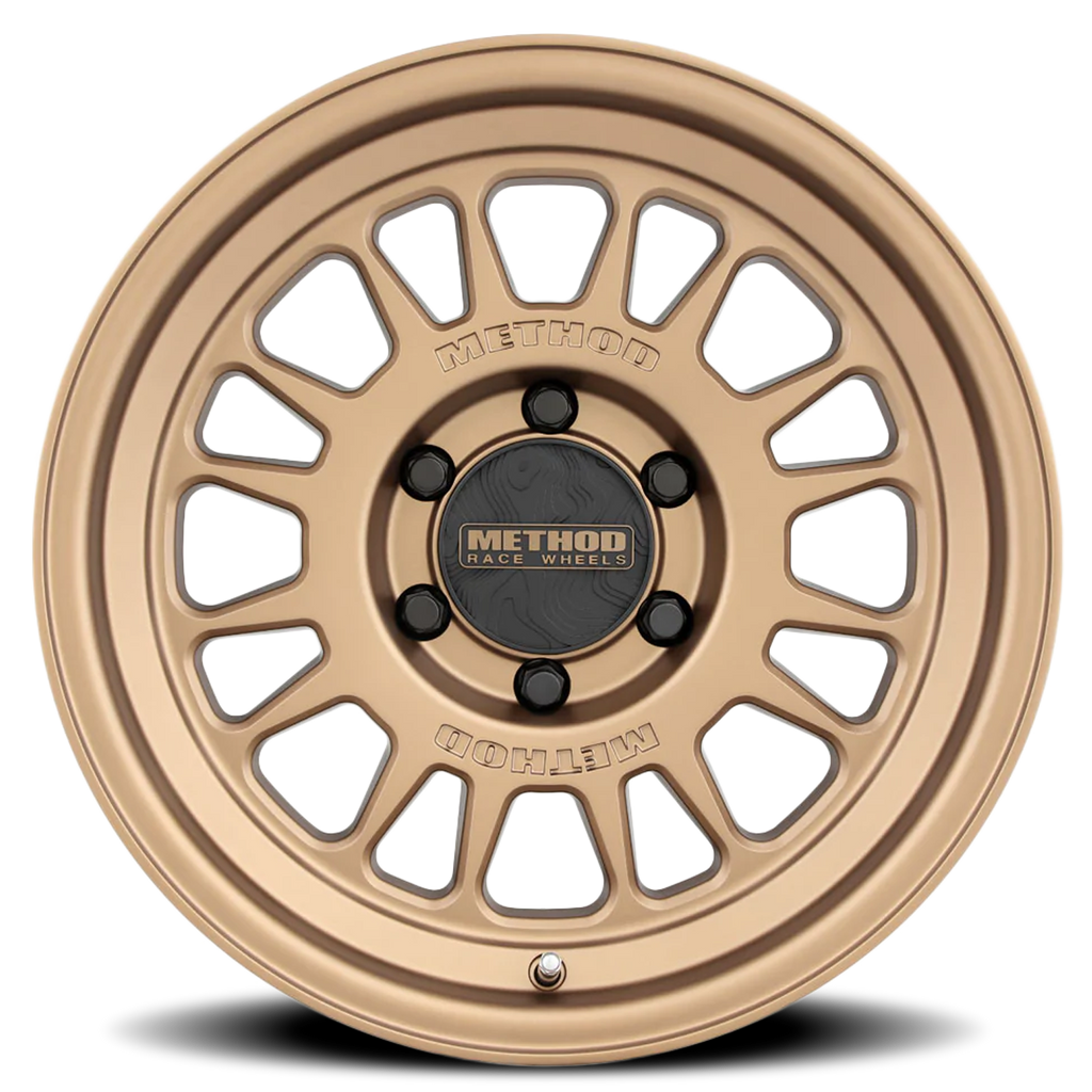 Aluminum Wheels 17x8.5 MR318 Bolt Pattern 6 On 135 Offset 25 Lip Size 1.42 Method Bronze BZ Method