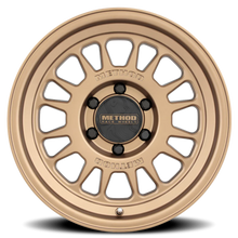 Load image into Gallery viewer, Aluminum Wheels 17x8.5 MR318 Bolt Pattern 6 On 135 Offset 25 Lip Size 1.42 Method Bronze BZ Method