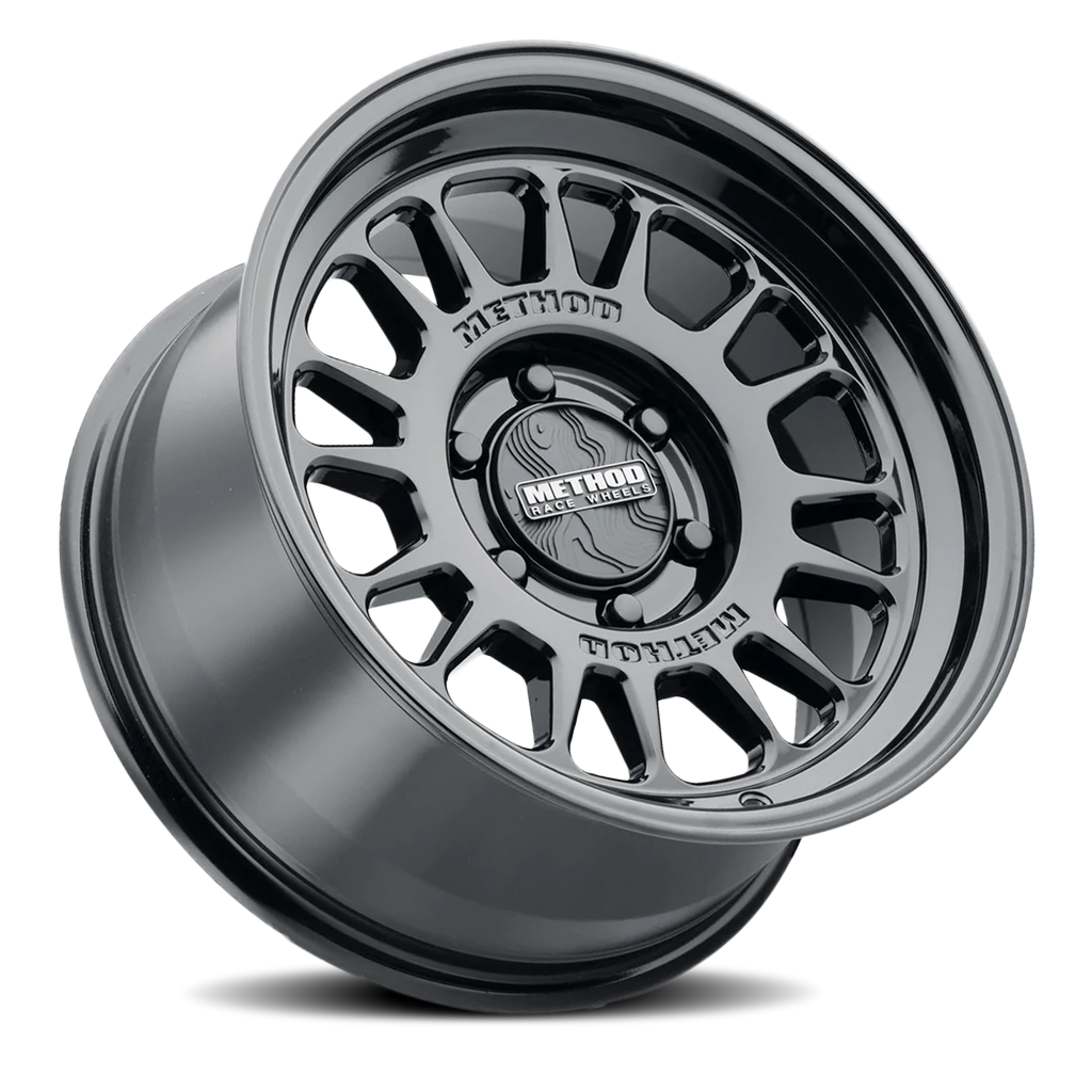 Aluminum Wheels 17x8.5 MR318 Bolt Pattern 6 On 139.7 Offset 0 Lip Size 1.97 Gloss Black GB No Cap Method