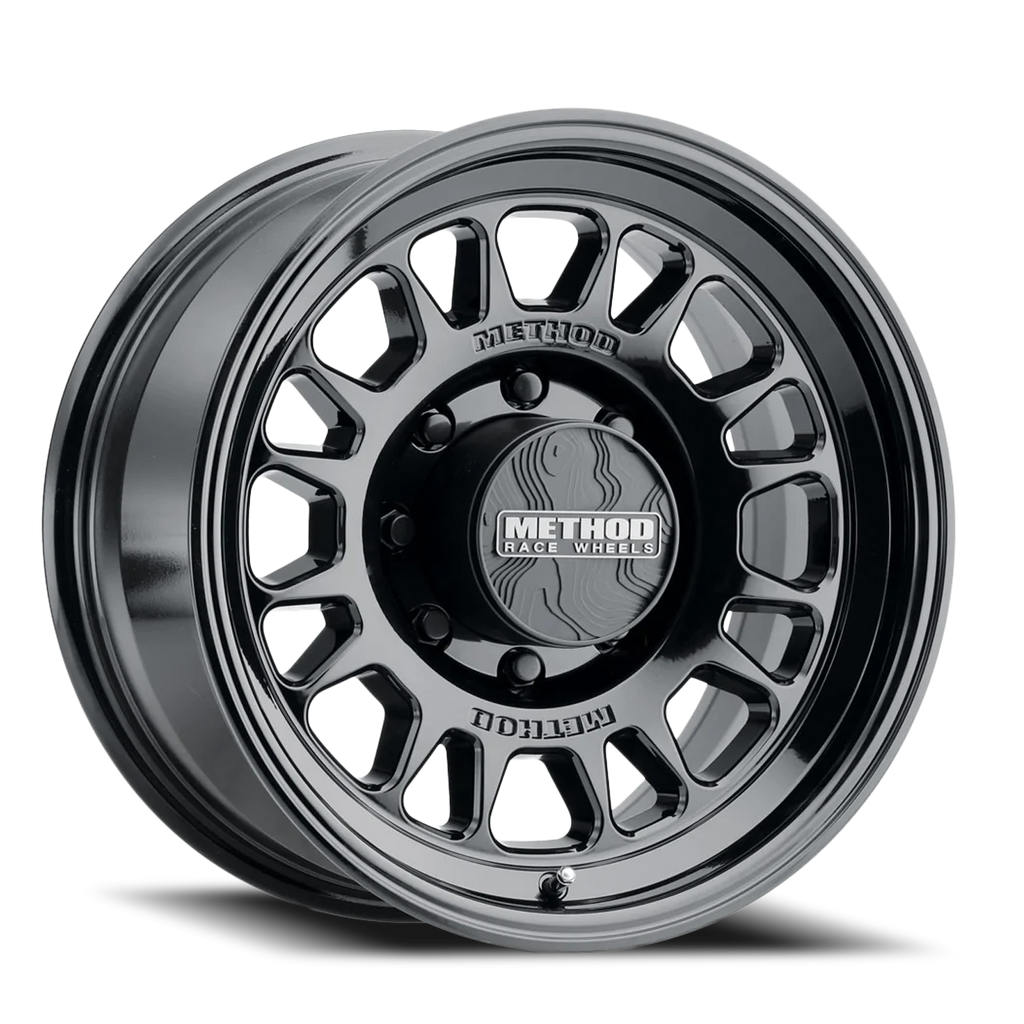 Aluminum Wheels 17x8.5 MR318 Bolt Pattern 8 On 170 Offset 0 Lip Size 1.89 Gloss Black GB Method