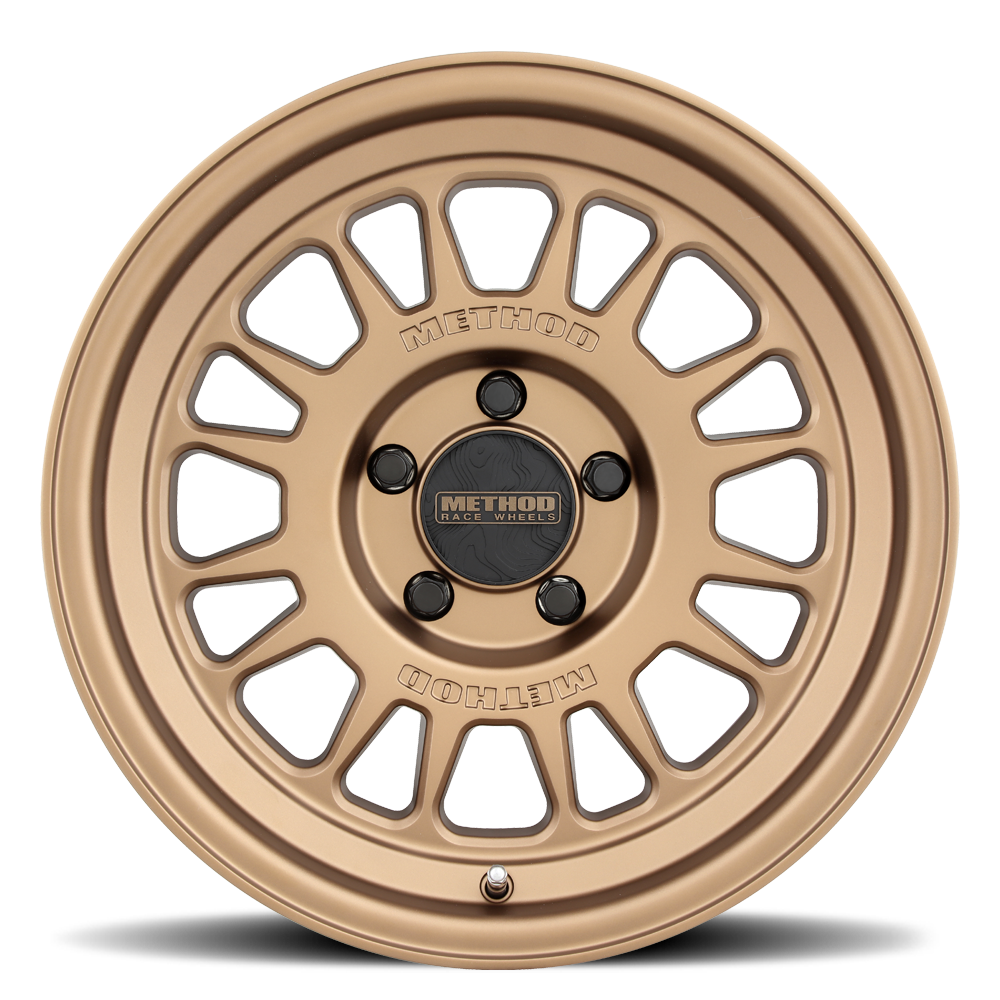 Aluminum Wheels 18x9 MR318 Bolt Pattern 5 On 150 Offset 18 Lip Size 1.61 Method Bronze BZ Method