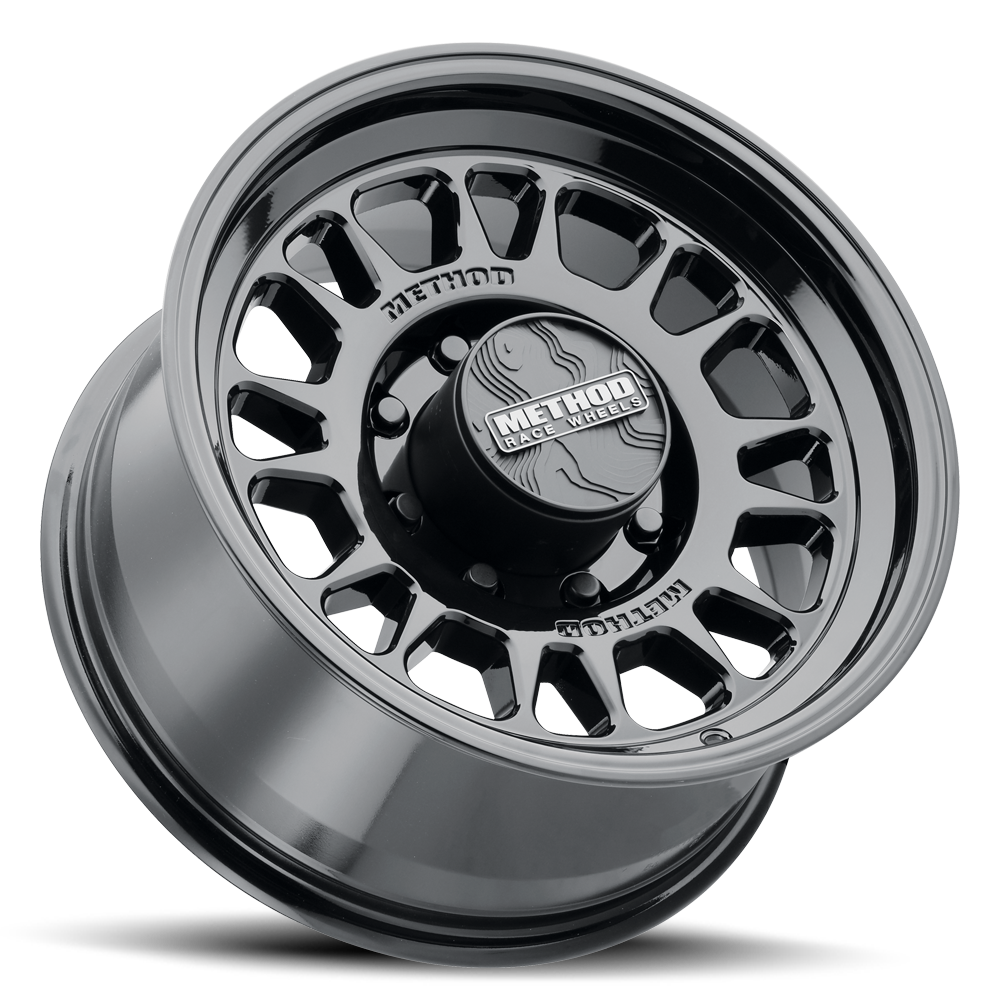 Aluminum Wheels 18x9 MR318 Bolt Pattern 8 On 170 Offset 18 Lip Size 1.89 Gloss Black GB Method