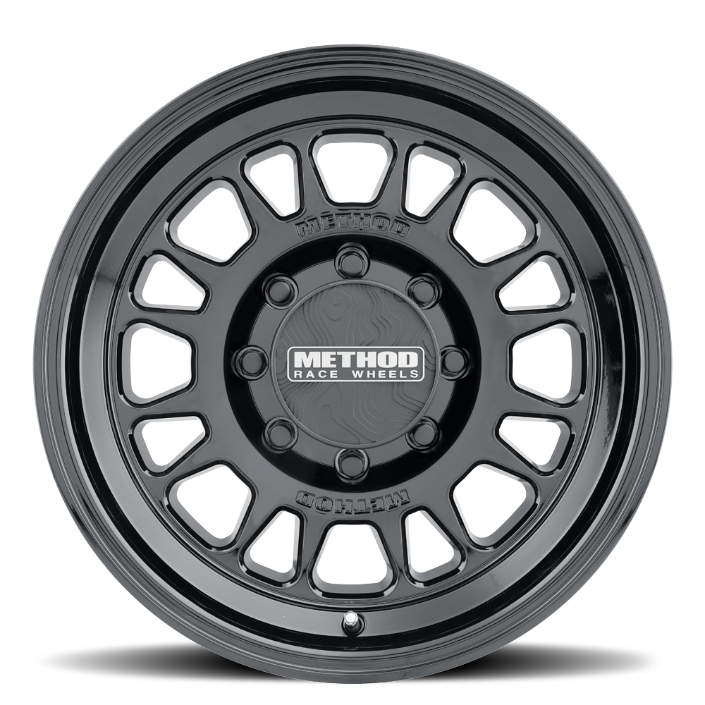 Aluminum Wheels 18x9 MR318 Bolt Pattern 8 On 170 Offset 18 Lip Size 1.89 Gloss Black GB Method