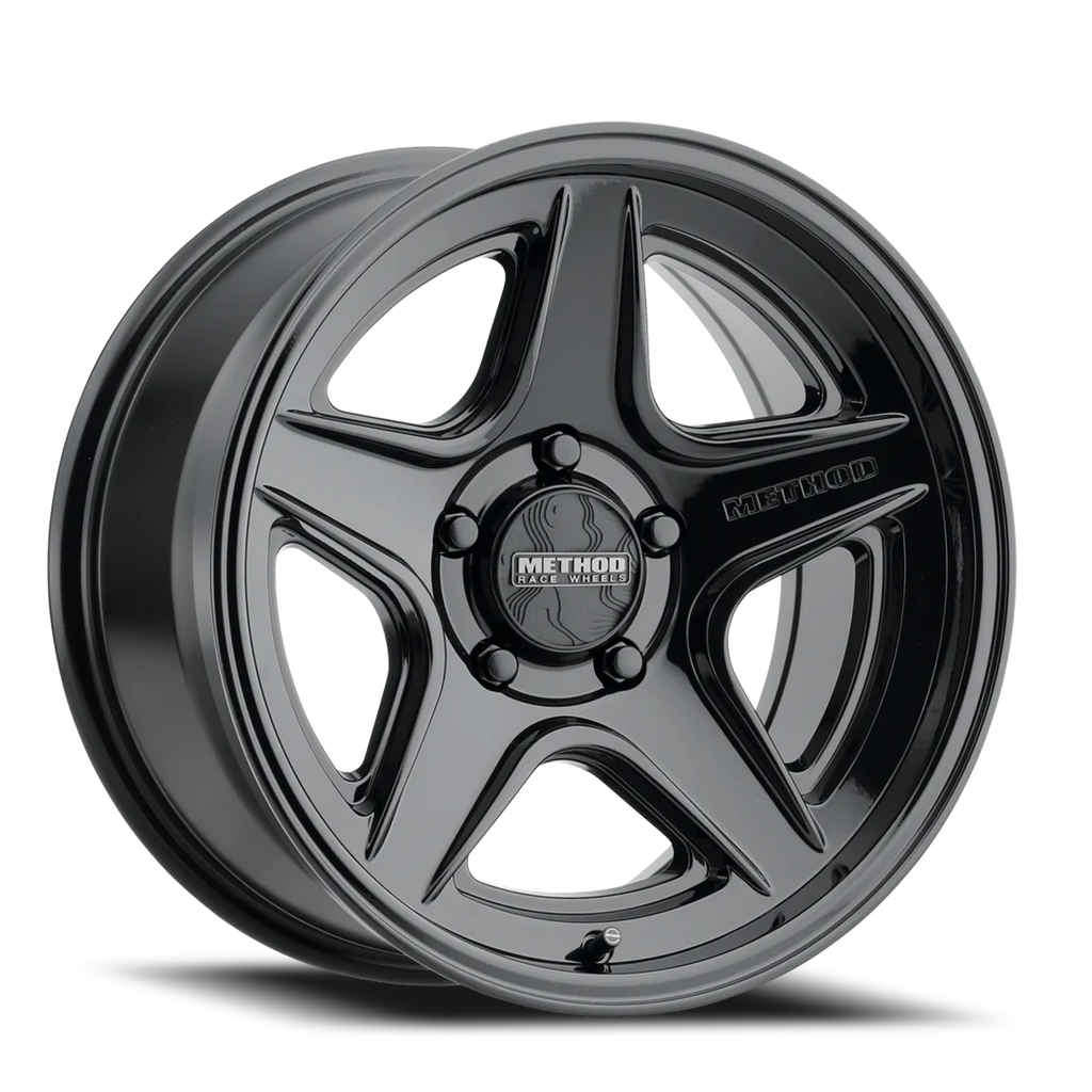 Aluminum Wheels 17x8.5 MR319 Bolt Pattern 5 On 150 Offset 0 Lip Size 1.3 Gloss Black GB Method