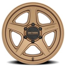 Load image into Gallery viewer, Aluminum Wheels 17x8.5 MR319 Bolt Pattern 6 On 120 Offset 0 Lip Size 1.3 Method Bronze BZ Method