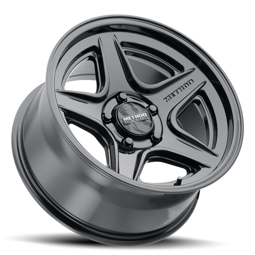Aluminum Wheels 17x9 MR319 Bolt Pattern 5 On 127 Offset -12 Lip Size 1.14 Gloss Black GB Method