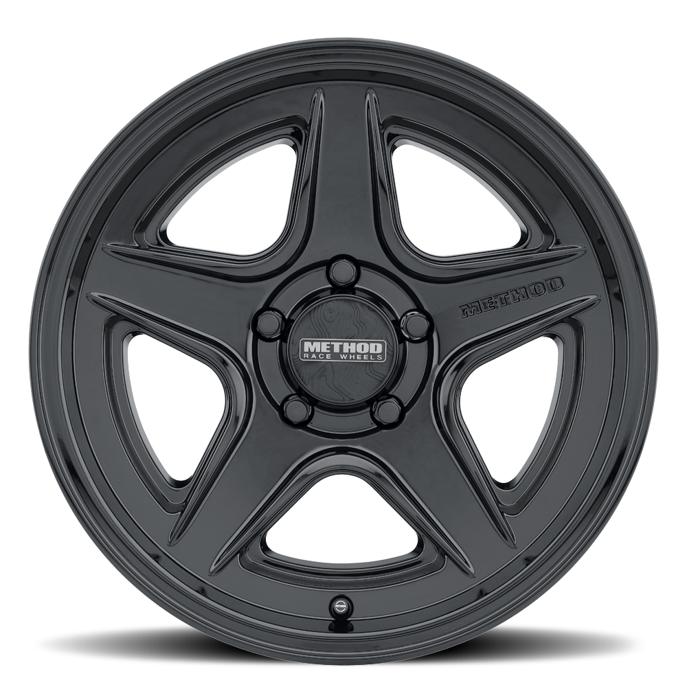 Aluminum Wheels 17x9 MR319 Bolt Pattern 5 On 127 Offset -12 Lip Size 1.14 Gloss Black GB Method