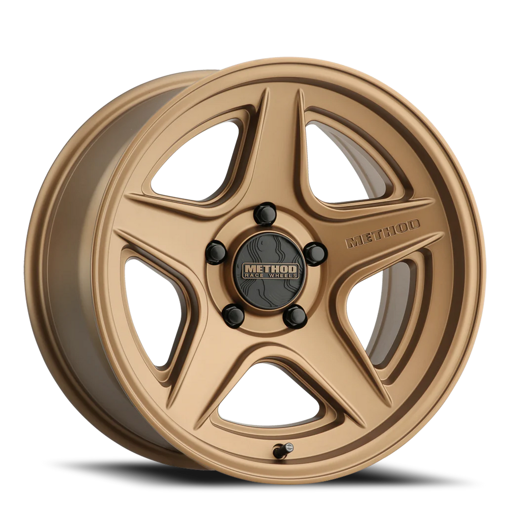 Aluminum Wheels 17x9 MR319 Bolt Pattern 5 On 127 Offset -12 Lip Size 1.14 Method Bronze BZ Method