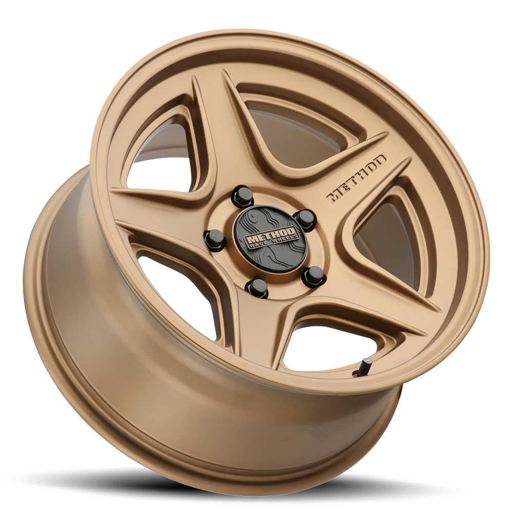 Aluminum Wheels 17x9 MR319 Bolt Pattern 5 On 127 Offset -12 Lip Size 1.14 Method Bronze BZ Method