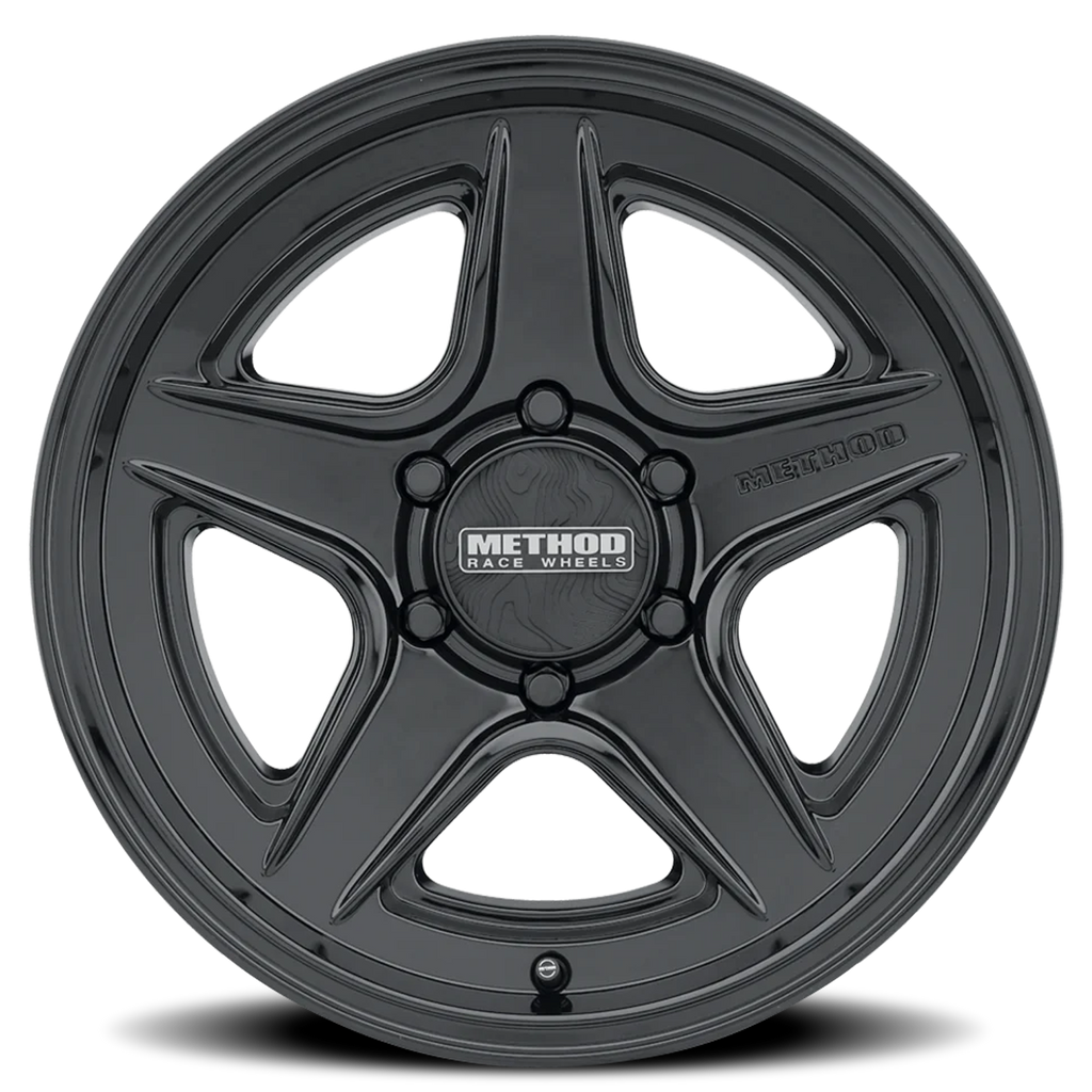 Aluminum Wheels 18x8.5 MR319 Bolt Pattern 6 On 139.7 Offset 40 Lip Size 1.02 Gloss Black GB Method