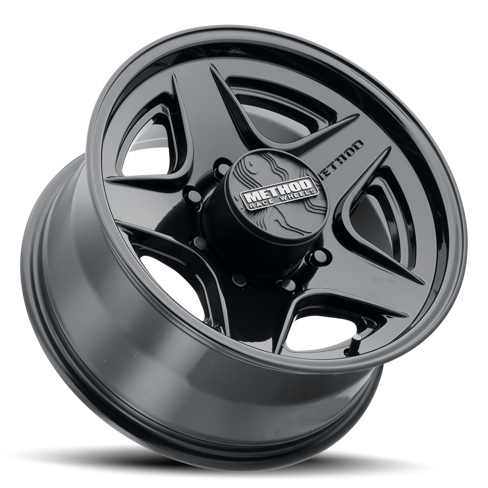 Aluminum Wheels 18x9 MR319 Bolt Pattern 8 On 170 Offset 18 Lip Size 1.06 Gloss Black GB Method
